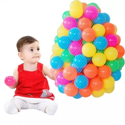 Picture of Plastic Water Pool Ocean Ball (50 Pcs) - MulticolorMulticolor