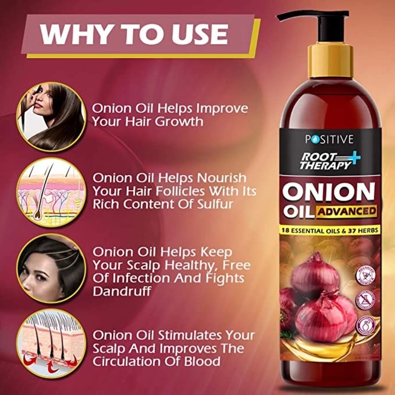 Picture of Positive Root Therapy Onion Oil for Hair-200ml