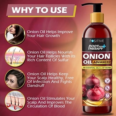 Picture of Positive Root Therapy Onion Oil for Hair-200ml