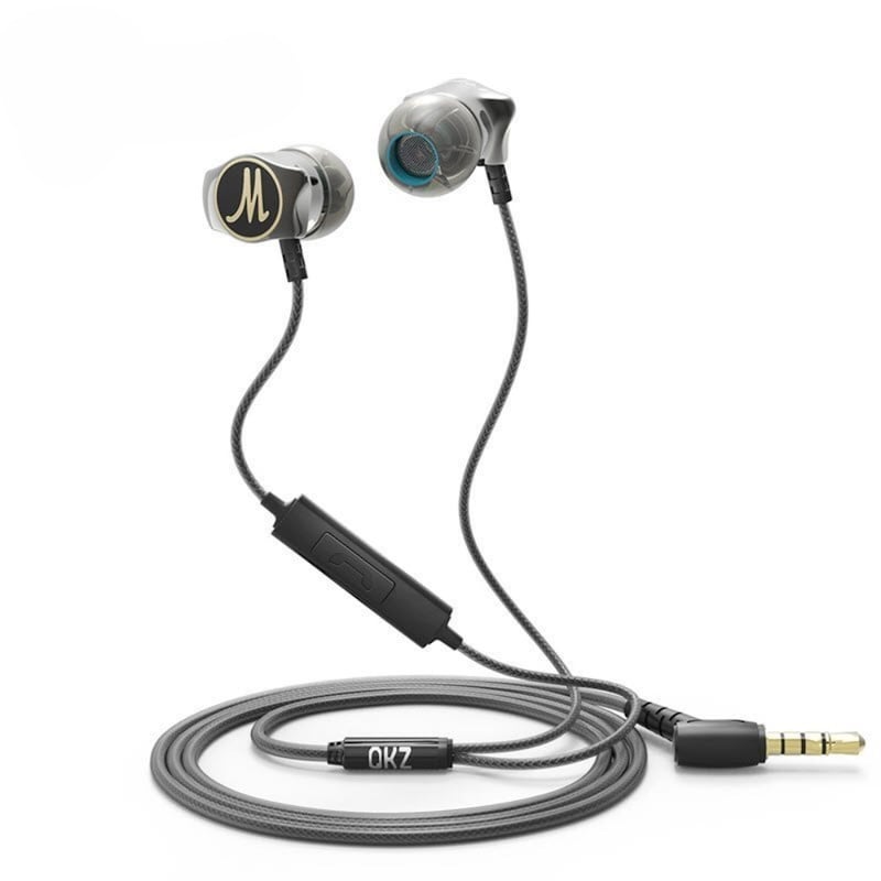 Picture of QKZ DM7 Zinc Alloy In Ear HiFi Earphone Stereo Bass Headset - Headphone - HeadphoneMulticolor