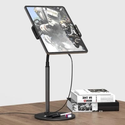 Picture of Universal Mobile Phone Stand Holder 35CM Desk Table Vocal Stents Bracket for Flexible Arm For Desktop Video Frame Mobile Phone Holders -- Aluminum Magnesium AlloyMulticolor