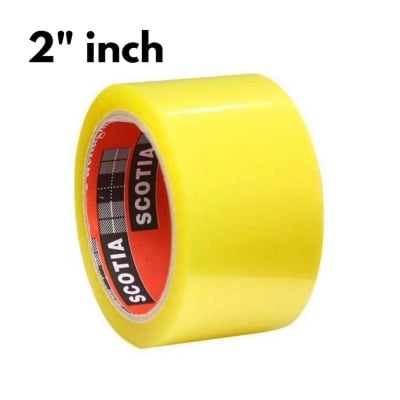 Picture of Packaging Cartoon Binding Tape, scotch tape - Transparent 2 inchMulticolor