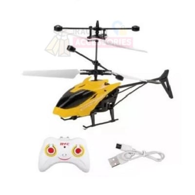 Picture of Remote Control & Hand Sensor rechargeable Helicopter for Kids
