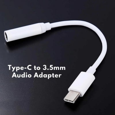 Picture of Type C to Audio Adapter ConverterMulticolor