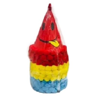 Picture of Happy Birthday caps 12 piecesMulticolor