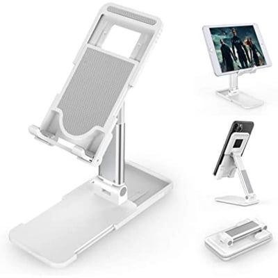 Picture of Portable Adjustable Aluminum Alloy Desktop Telescopic Holder Bracket - Phone Stand - Mobile StandMulticolor