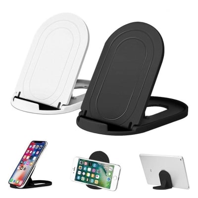 Picture of Cell Phone Stand Portable Foldable Desktop Mobile Phone Holders Adjustable Universal Multi-Angle Cradle for TabletMulticolor