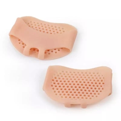 Picture of Soft Silicon Forefoot Insoles High Heel Shoes Pad Brown Int: One size