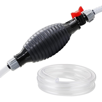 Picture of Multi Purpose Manual Siphon Pump for Fuel Oil Water Transfer Black 