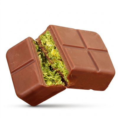 Picture of Gourmet Pistachio Knafeh Chocolate (40 gm)  