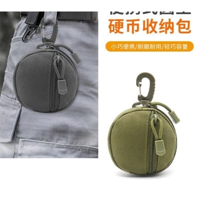 Picture of Tactical EDC Pouch Key Wallet Holder Men Coin Purses Pouch Bag Keychain Zipper Pocket Outdoor Key Bag  
