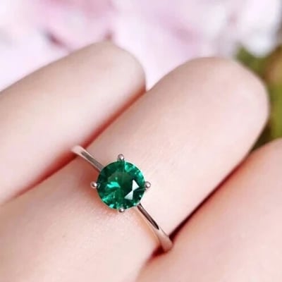 Picture of Crystal Onestone Finger Ring Women Finger Ring  