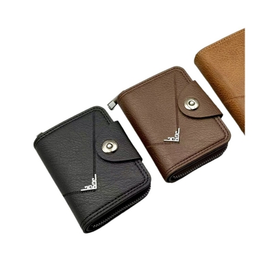 Picture of Multi Slot Card Holder Vintage Small Wallet  