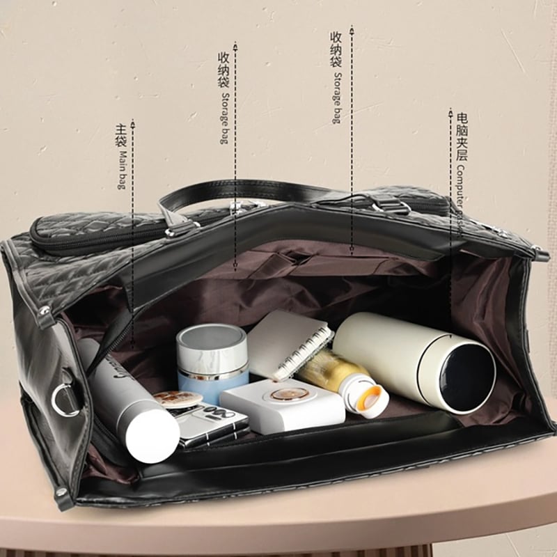 Picture of Spot New Lunch Bag Combination Bag Large Handbag Insulated Women's Cross-Body Bag