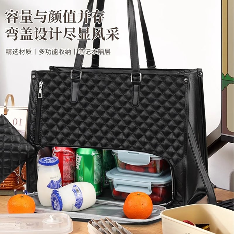 Picture of Spot New Lunch Bag Combination Bag Large Handbag Insulated Women's Cross-Body Bag