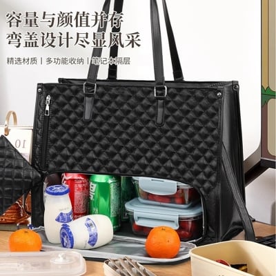 Picture of Spot New Lunch Bag Combination Bag Large Handbag Insulated Women's Cross-Body Bag
