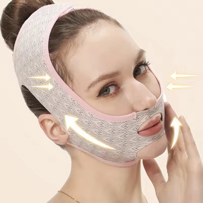 Picture of Non-Invasive V-Shape Face Lift Device for Home Use – Anti-Sag Chin and Cheek Support  