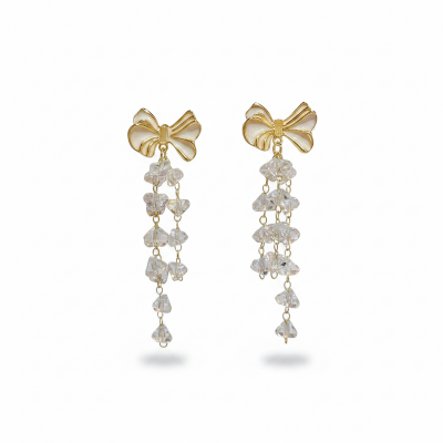 Picture of Boho Big Circle Hoop Earring Set for Women Gold Color Bohemia Vintage Pearl Square Earring Heart Zircon Ear Studs Jewelry. White Adjustable