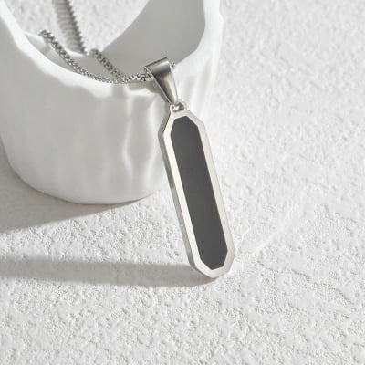 Picture of Stainless Steel Silver Color Metal Chain for Men Silver 
