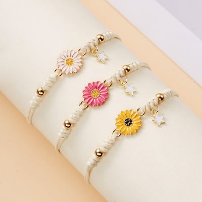 Picture of Korean Bracelets Adjustable Charm Bangle Chain Jewelry Gift - Bracelet For Women  