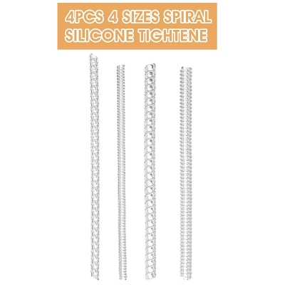 Picture of New Simple Spiral Based Ring Tools Spring Coil Ring Size Adjustment Guard Tightener Reducer Resizing Tool For Jewelry Accessories  