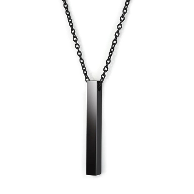 Picture of Black Color Metal Chain for Men  