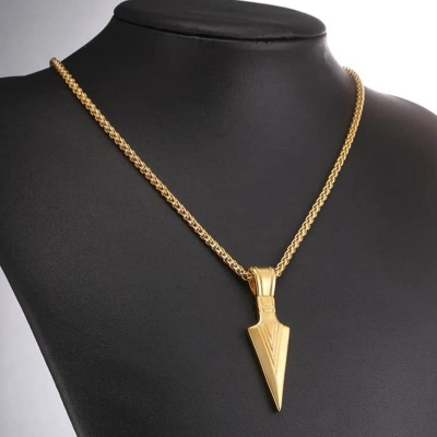 Picture of Trendy Simple Stainless Steel Cuban Link Chain Necklace for Men - New Men's Pendant Necklaces for Jewelry Gift  
