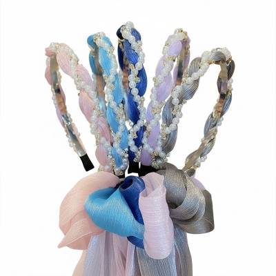 Picture of Korean Style Hair Tie Headband Hair Band Head Band Accessories   For Women /Girls  Int: One size
