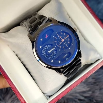 Picture of New Rosra Stainless Steel Watch For Men - Watch For Men - Watch - ঘড়ি Black 