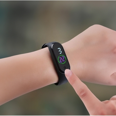 Picture of 2023 LED Digital fashion Watch Black 