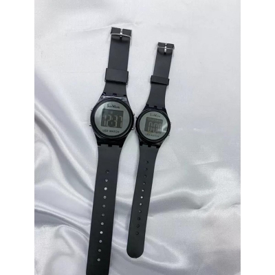Picture of Couple Watch Men And Women Black 
