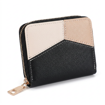 Picture of Mini Tassel Wallet Women Fashion Purse Female Short Mini Wallets Korean Students Lovely Purse Female Small Wallet for Women Black 