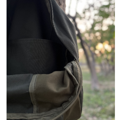 Picture of Vintage Canvas Backpack for Women Men Grunge Hippie Boho Patchwork Backpack College Book Bag Travel Casual Daypack