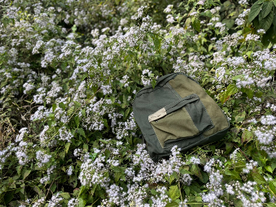 Picture of Vintage Canvas Backpack for Women Men Grunge Hippie Boho Patchwork Backpack College Book Bag Travel Casual Daypack