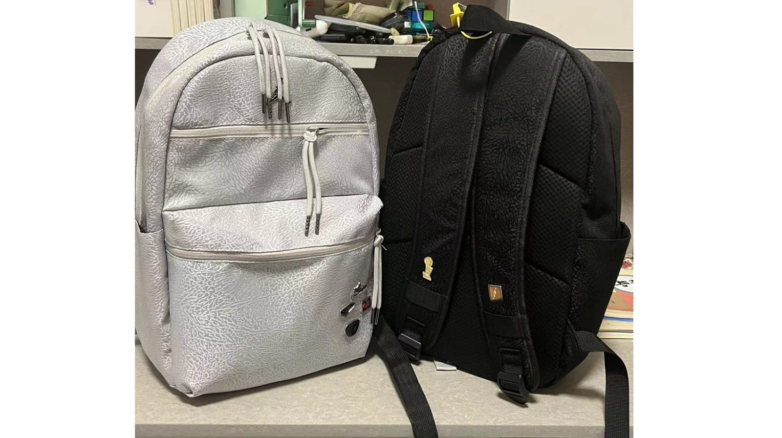 Picture of Air Jordan Patch Backpack - white