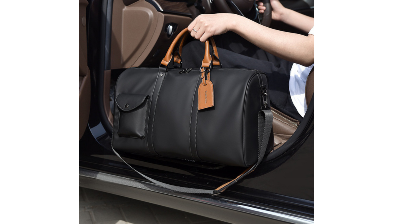 Picture of CateiKarrui Durable Large Capacity Leather Duffle Bag