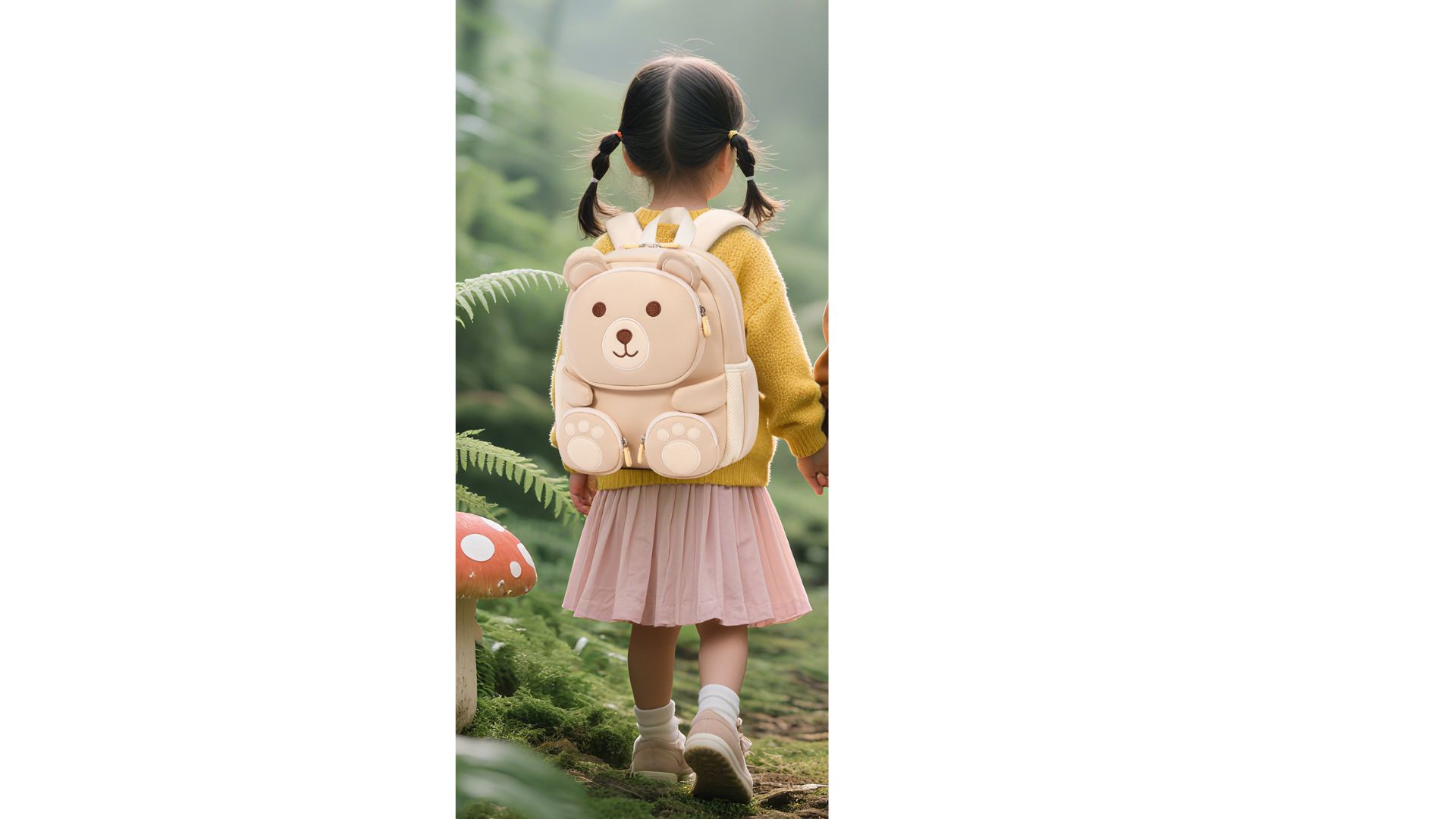 Picture of Jolly Toon Cartoon School Bag - Beige