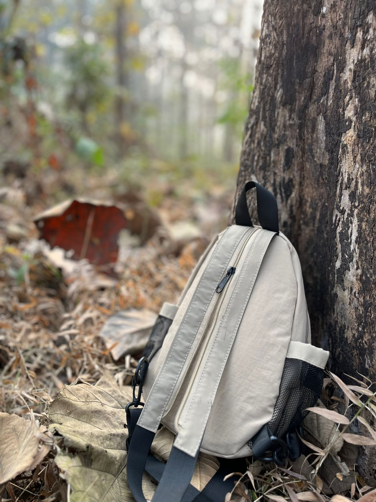 Picture of Personalized Crossbody Bag Sports Hiking And Mountaineering Bag Multi Functional And Versatile Chest Bag - Khaki