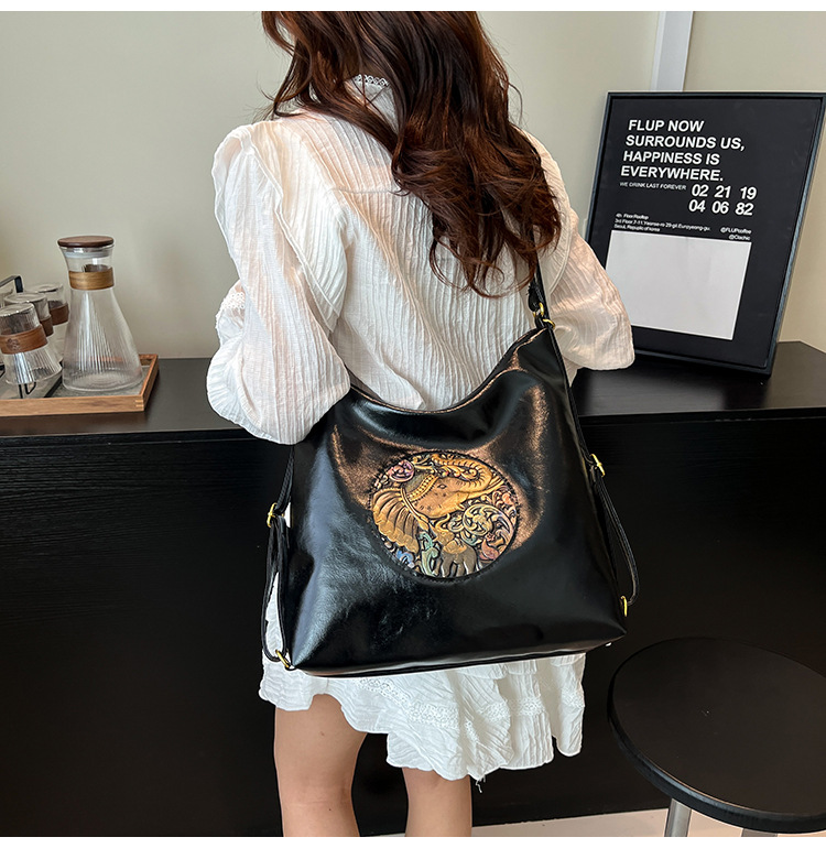 Picture of New Style Large-Capacity Shoulder Bag - Light Brown