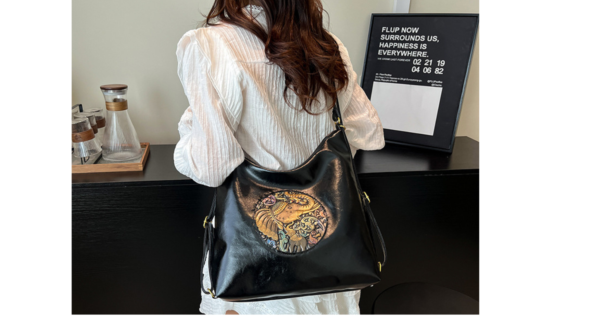 Picture of New Style Large-Capacity Shoulder Bag - Light Brown