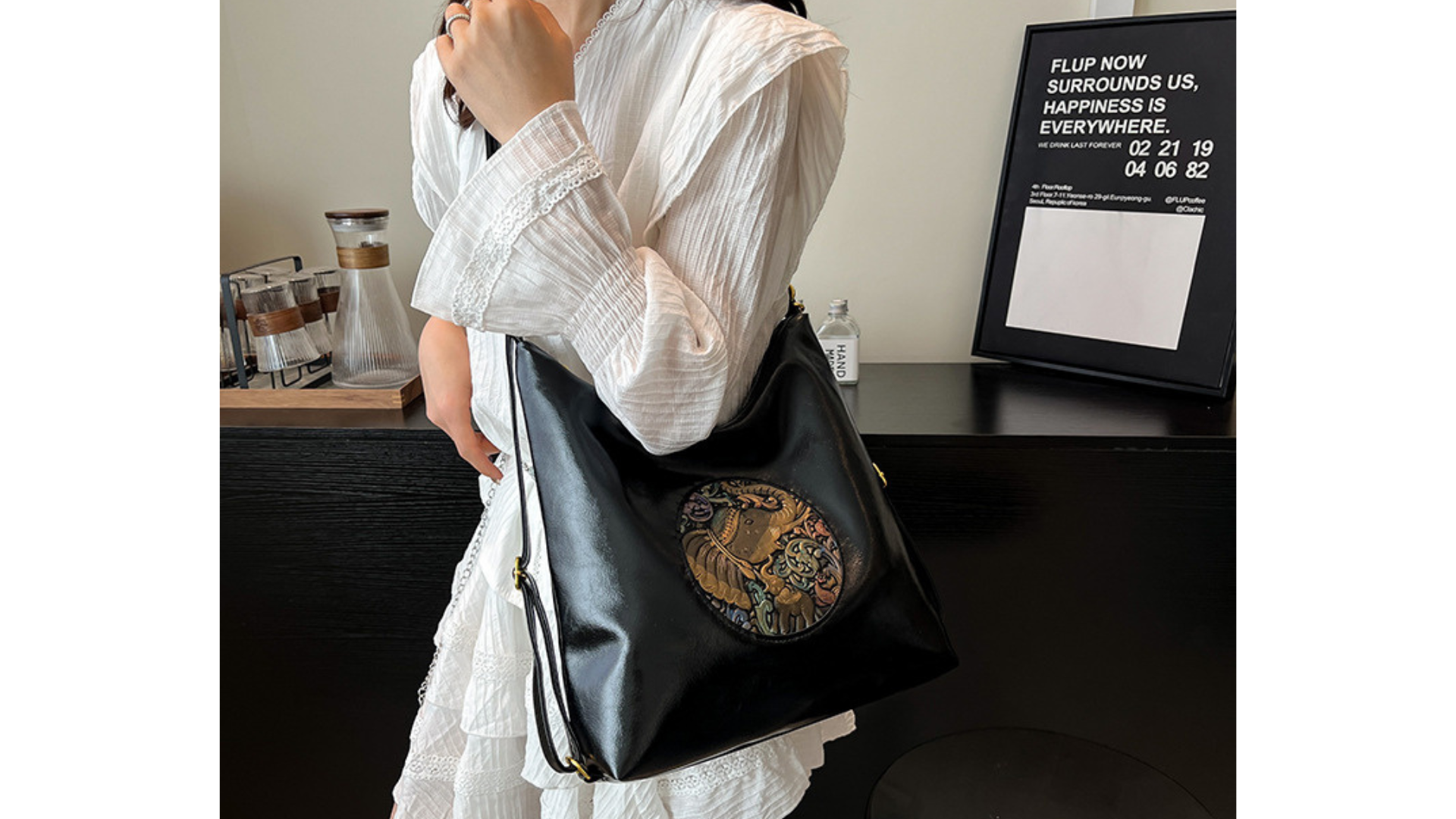 Picture of New Style Large-Capacity Shoulder Bag - Light Brown