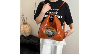 Picture of New Style Large-Capacity Shoulder Bag - Black