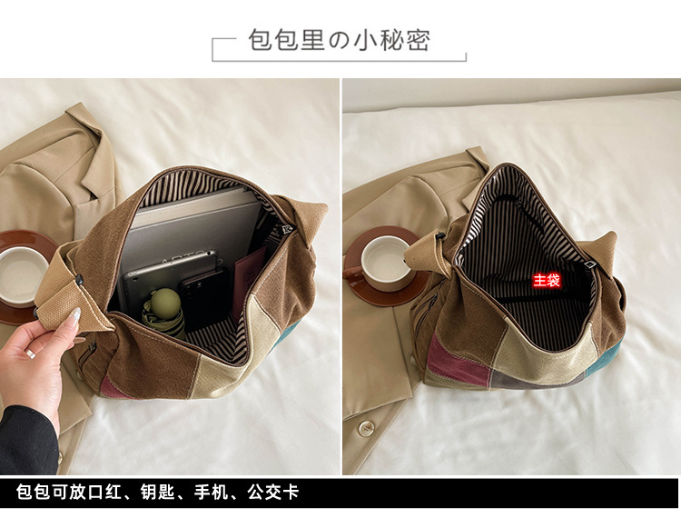 Picture of Large Capacity Portable Canvas Bag