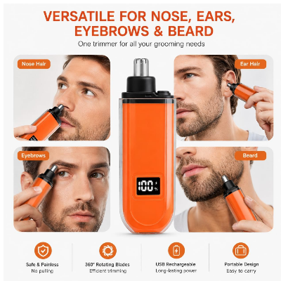 Picture of Electric Portable Mini Nose Hair Trimmer
