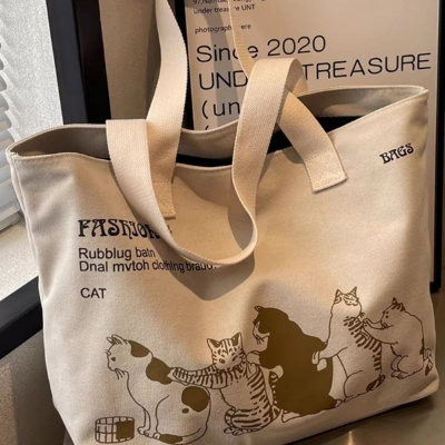 Picture of Women's Large Capacity Tote Bag - white