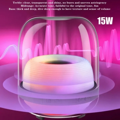 Picture of Wireless Bluetooth Speaker Crystal Glass - L20