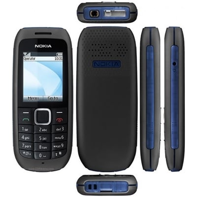Picture of Nokia 1616 Single Sim Phone JBL M3 speaker Free - Blue