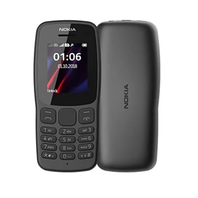 Picture of Nokia 106 (2018) Dual Sim Black Colour - Black