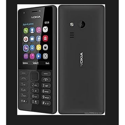 Picture of Nokia 216 (2016) Dual Sim Black Colour  JBL M3 speaker Free - Black