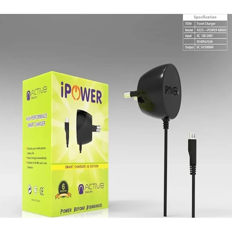 Picture of i-Power Smart Normal Charger 10 Piece - Black